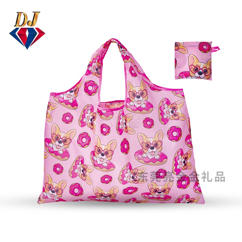 闪闪萌宠折叠购物袋